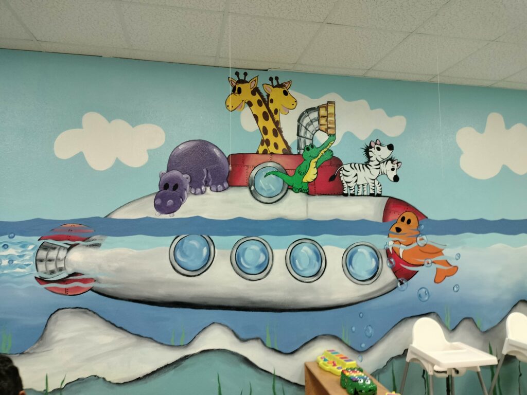 Home 1 Child wall mural